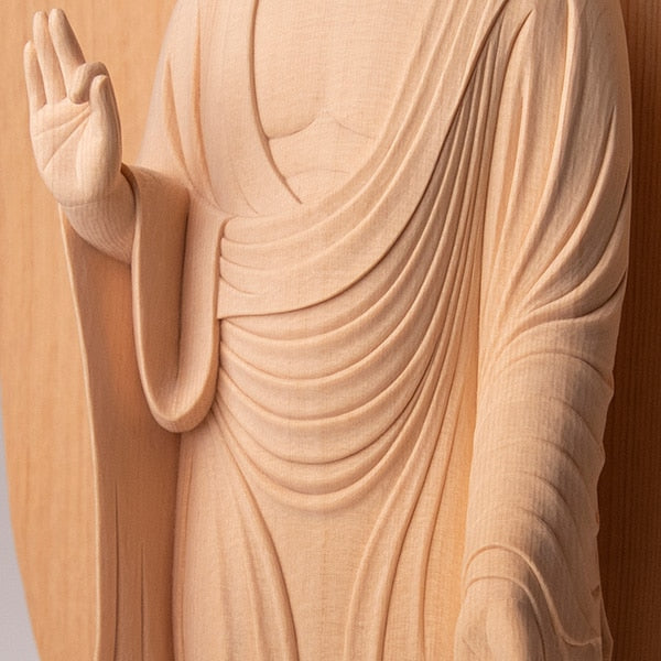 現代仏像「阿弥陀如来」身丈1尺 藤田燿憶作