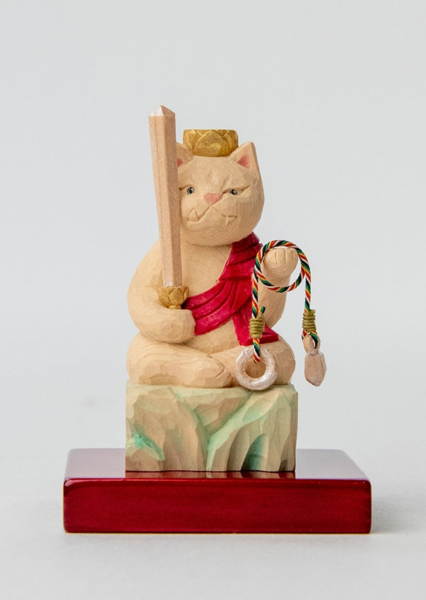 猫八尊仏 不動明王猫仏