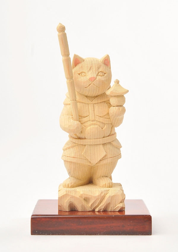 猫福神 猫毘沙門天さま
