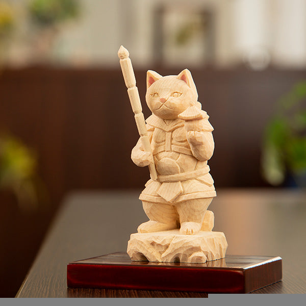 猫福神 猫毘沙門天さま