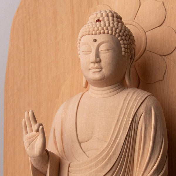 現代仏像「阿弥陀如来」身丈1尺 藤田燿憶作