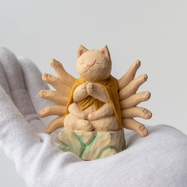 猫八尊仏 千手観音猫仏