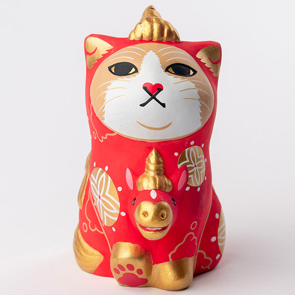 みんなのカオデカクン「天馬猫」(紅白セット)