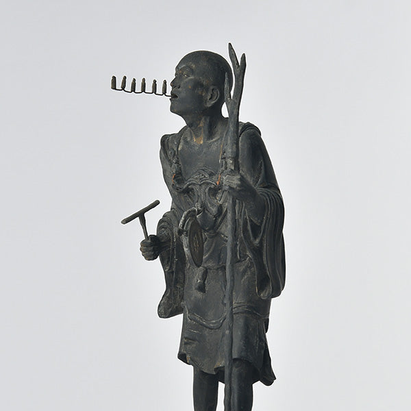 リアル仏像 木造 空也上人像 篁千礼現存彩色