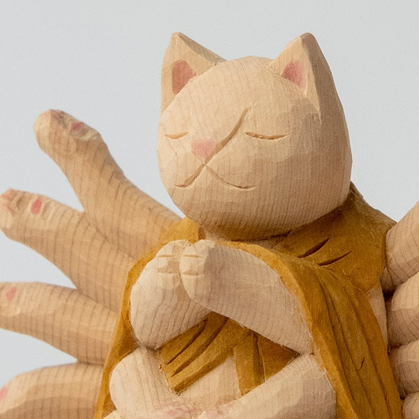 猫八尊仏 千手観音猫仏
