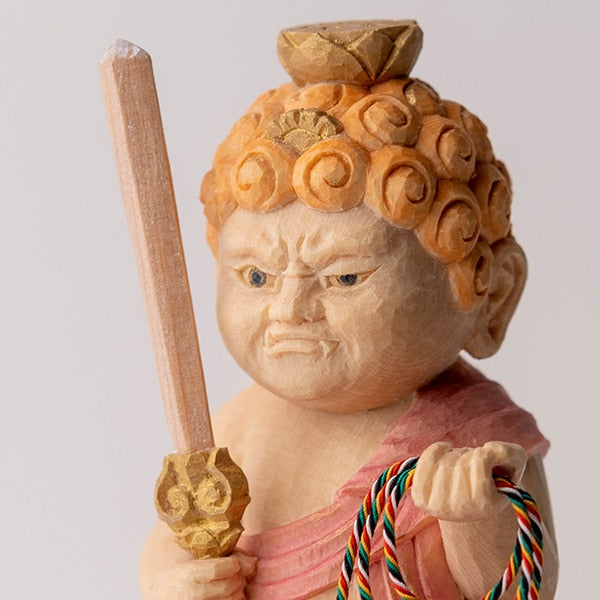 定額山壽量院 祈祷開眼 仏屋さかい『童仏 不動明王』