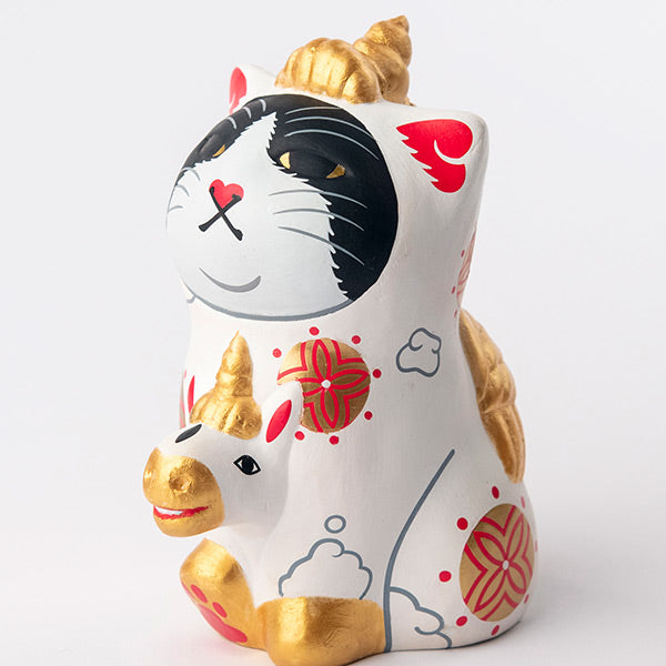 みんなのカオデカクン「天馬猫」(白)