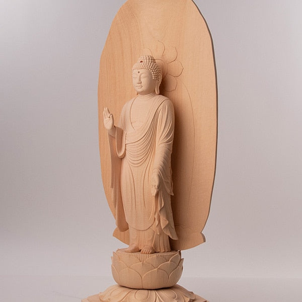 現代仏像「阿弥陀如来」身丈1尺 藤田燿憶作