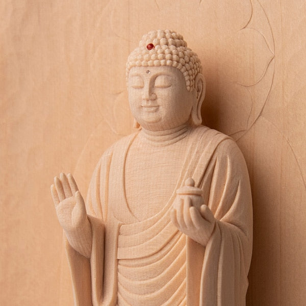 現代仏像「薬師如来」藤田燿憶作