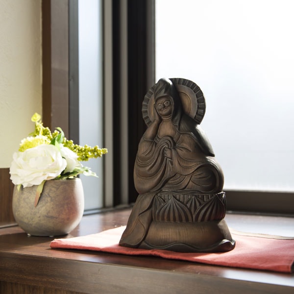 木喰仏「如意輪観音像」