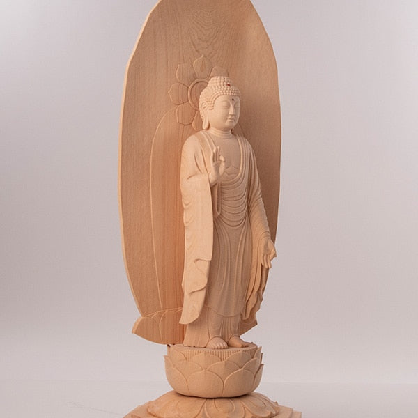 現代仏像「阿弥陀如来」身丈1尺 藤田燿憶作