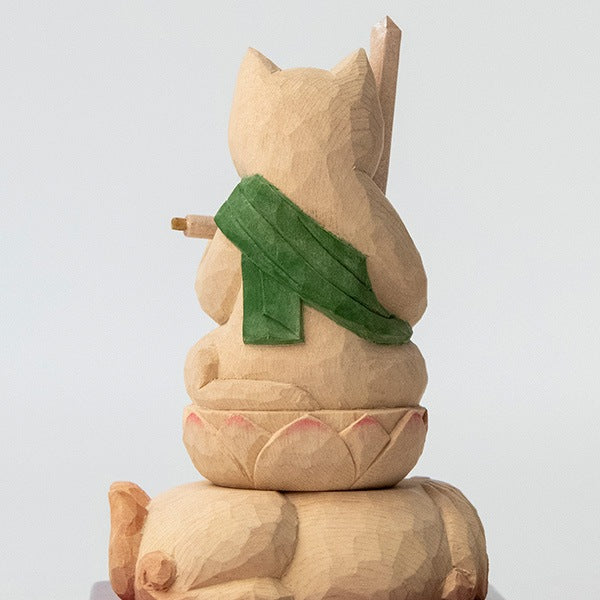 猫八尊仏 文殊菩薩猫仏