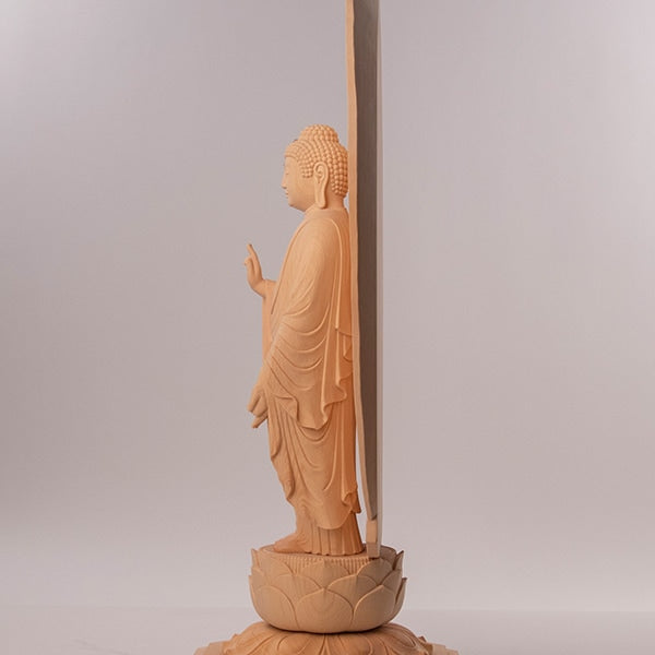 現代仏像「阿弥陀如来」身丈1尺 藤田燿憶作