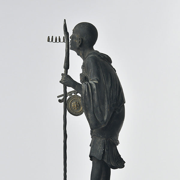 リアル仏像 木造 空也上人像 篁千礼現存彩色