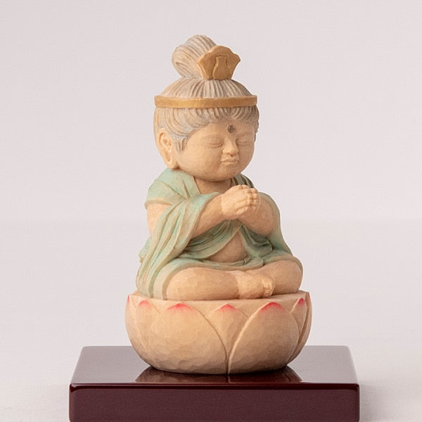 定額山壽量院 祈祷開眼 仏屋さかい『童仏 勢至菩薩』