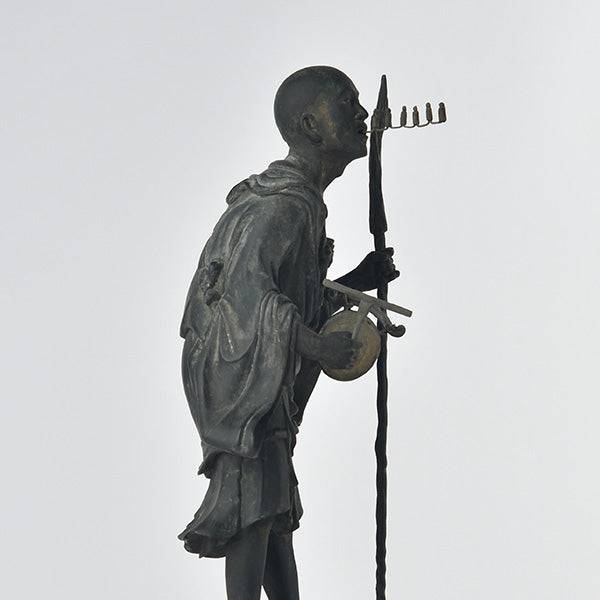 リアル仏像 木造 空也上人像 篁千礼現存彩色