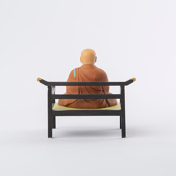 木造 弘法大師坐像 身丈2寸