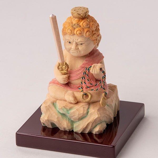 定額山壽量院 祈祷開眼 仏屋さかい『童仏 不動明王』