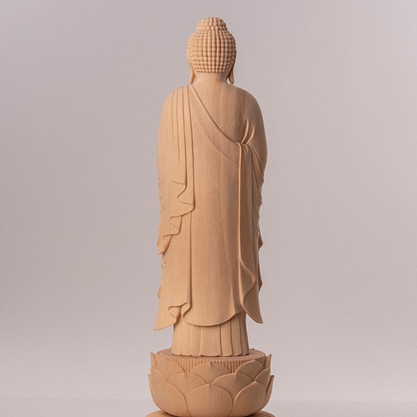 現代仏像「阿弥陀如来」身丈1尺 藤田燿憶作