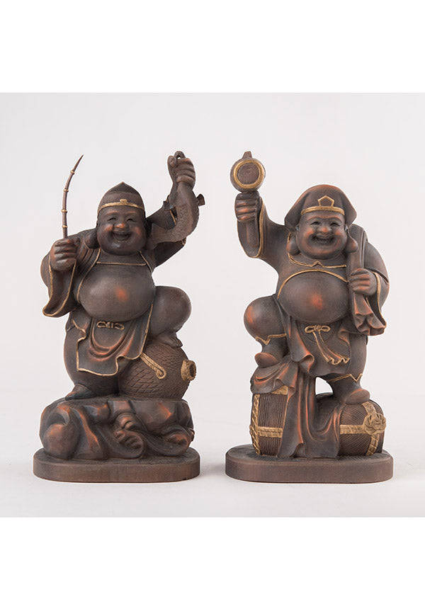 定額山壽量院 祈祷開眼『恵比寿大黒天』（古美彩色）