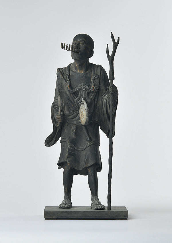 リアル仏像 木造 空也上人像 篁千礼現存彩色