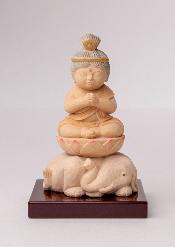 定額山壽量院 祈祷開眼 仏屋さかい『童仏 普賢菩薩』