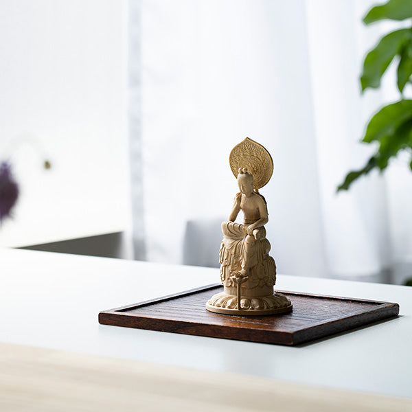 極小仏 菩薩半跏像