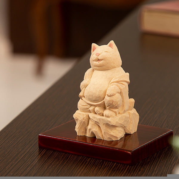 猫福神 猫布袋さま
