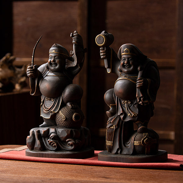 定額山壽量院 祈祷開眼『恵比寿大黒天』（古美彩色）