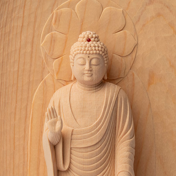 現代仏像「釈迦如来」藤田燿憶作