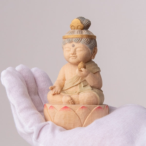 定額山壽量院 祈祷開眼 仏屋さかい『童仏 虚空蔵菩薩』