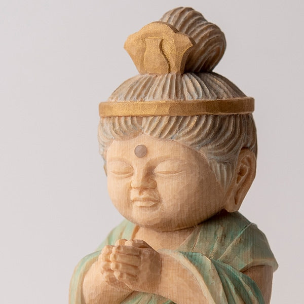 定額山壽量院 祈祷開眼 仏屋さかい『童仏 勢至菩薩』
