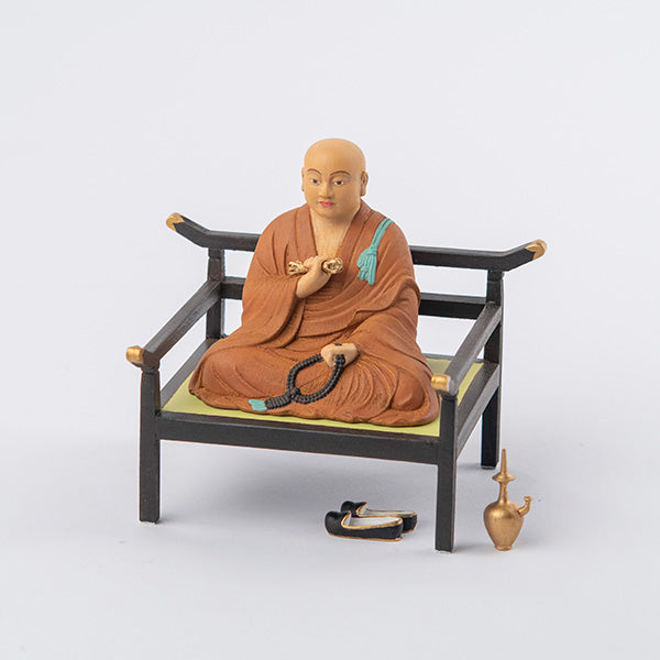 木造 弘法大師坐像 身丈2寸