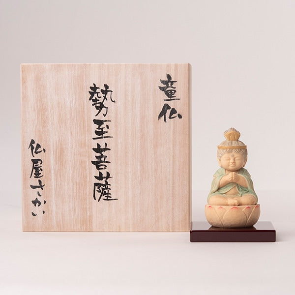 定額山壽量院 祈祷開眼 仏屋さかい『童仏 勢至菩薩』