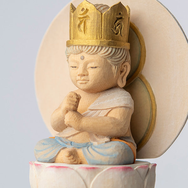 仏屋さかい 童仏 仏壇用御本尊「大日如来坐像」真言宗向け