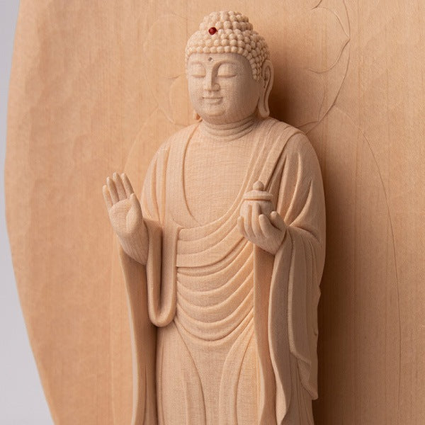 現代仏像「薬師如来」藤田燿憶作