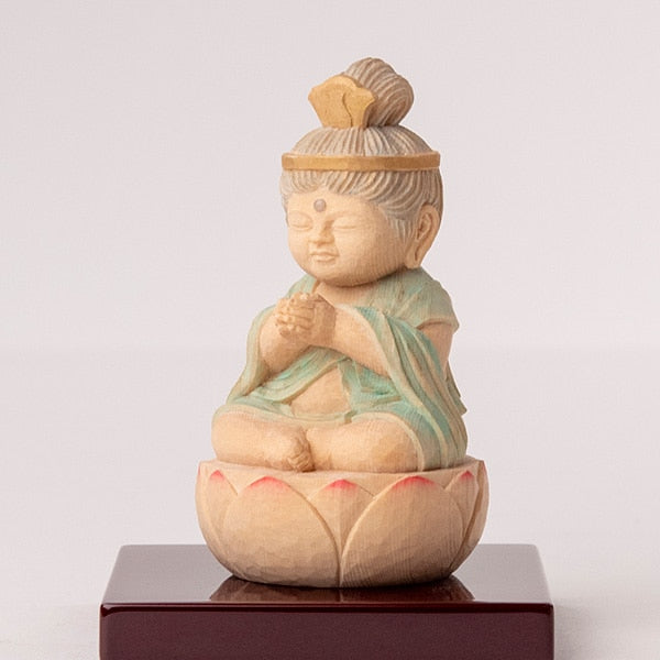 定額山壽量院 祈祷開眼 仏屋さかい『童仏 勢至菩薩』