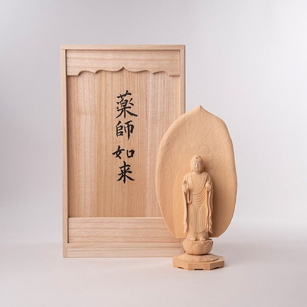 現代仏像「薬師如来」藤田燿憶作