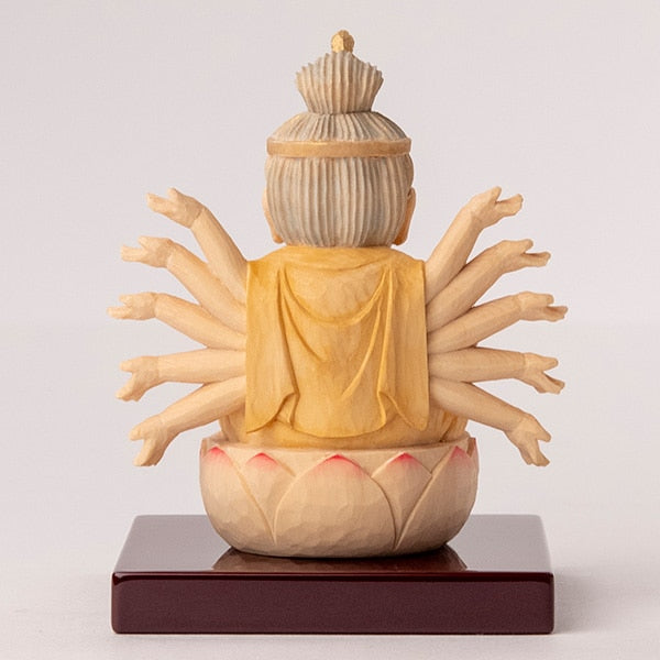 定額山壽量院 祈祷開眼 仏屋さかい『童仏 千手観音菩薩』