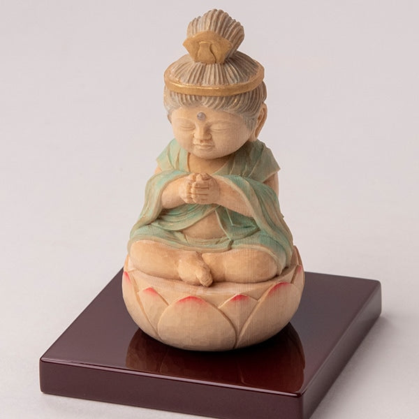 定額山壽量院 祈祷開眼 仏屋さかい『童仏 勢至菩薩』